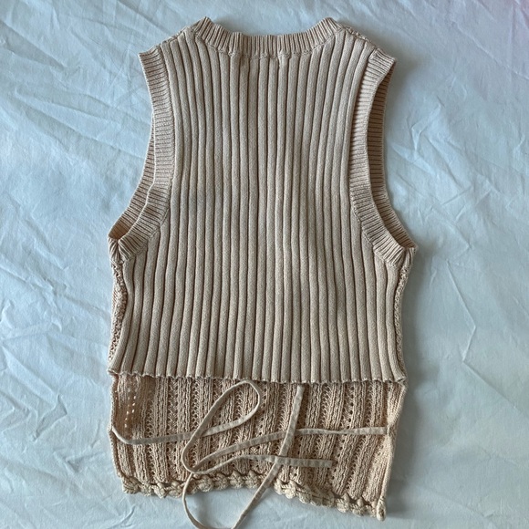 Heartloom - Oasis Cotton Knit Crop Tie Top - Picture 8 of 16